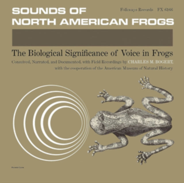 Charles M. Bogert - Sounds of North American Frogs - Vinyl Record