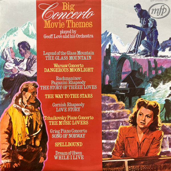 Geoff Love & His Orc - Big Concerto Movie Themes - Used Vinyl Record