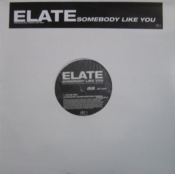 Elate - Somebody Like You - Used Vinyl Record 12"