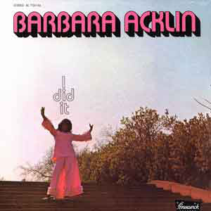 Barbara Acklin - I Did It - Vinyl Record