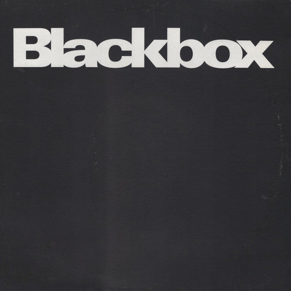Black Box - Not Anyone - Used Vinyl Record 12"