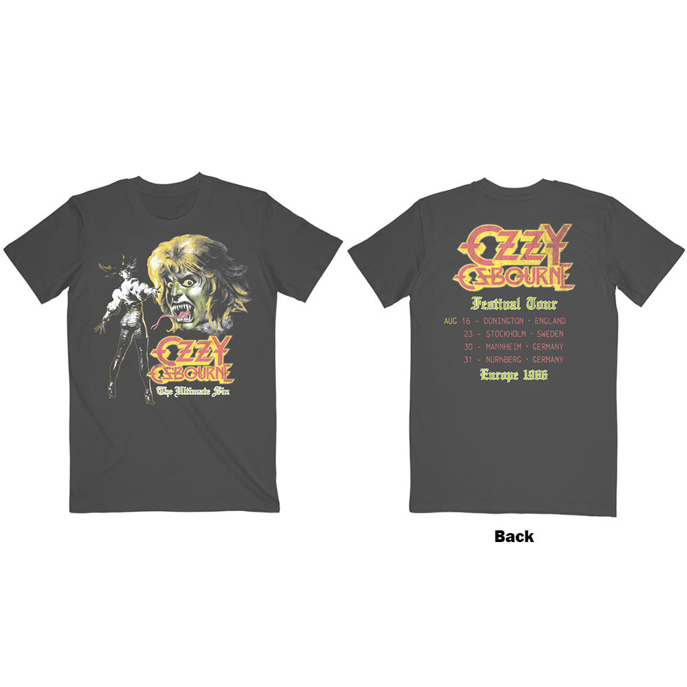 Ozzy Osbourne - tshirt - Unisex - Short Sleeves - Medium