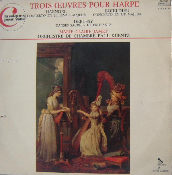 Georg Friedrich Hand - Trois Œuvres Pour Harpe - Used Vinyl Record