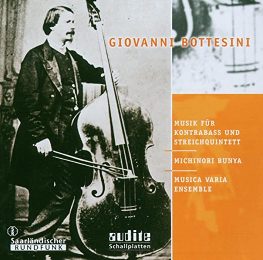 MUSICA VARIA ENSEMBL - BOTTESINI MUSIC FOR DOUBLE-BA - CD