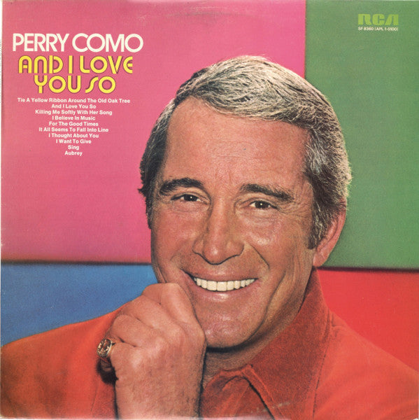 Perry Como - And I Love You So - Used Vinyl Record