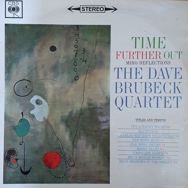 Dave Brubeck Quartet - Time Further Out (Miro Reflections) - Used Vinyl