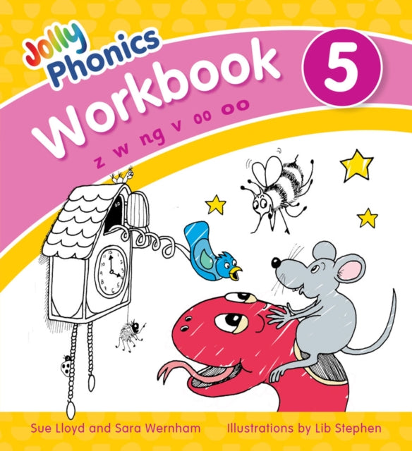 Sue Lloyd - Jolly Phonics Workbook 5 : in Precursive Letters (British