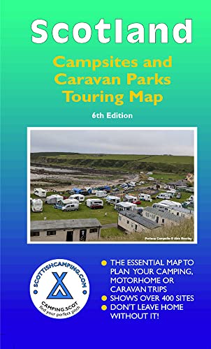 Alex Barclay - Scotland Campsites and Caravan Parks : Touring Map - Ne