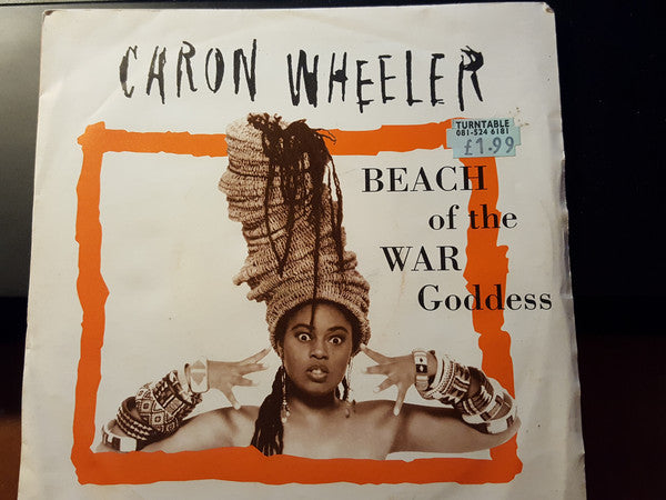 Caron Wheeler - Beach Of The War Goddess - Used Vinyl Record 7"