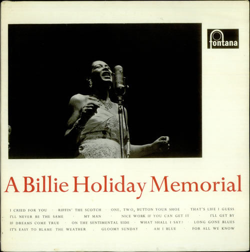 Billie Holiday - A  Memorial - Used Vinyl Record