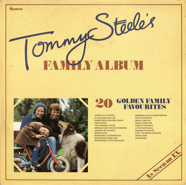 Tommy Steele - 's Family Album - Used Vinyl Record