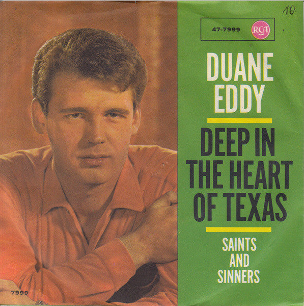 Duane Eddy - Deep In The Heart Of Texas - Used Vinyl Record 7"
