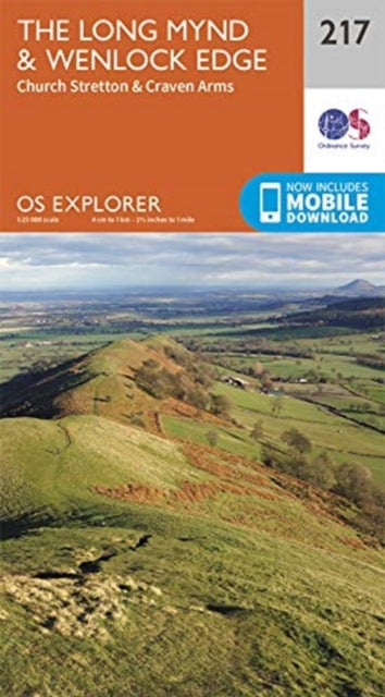 Long Mynd & Wenlock Edge : Church Stretton & Craven Arms : 217 - New S