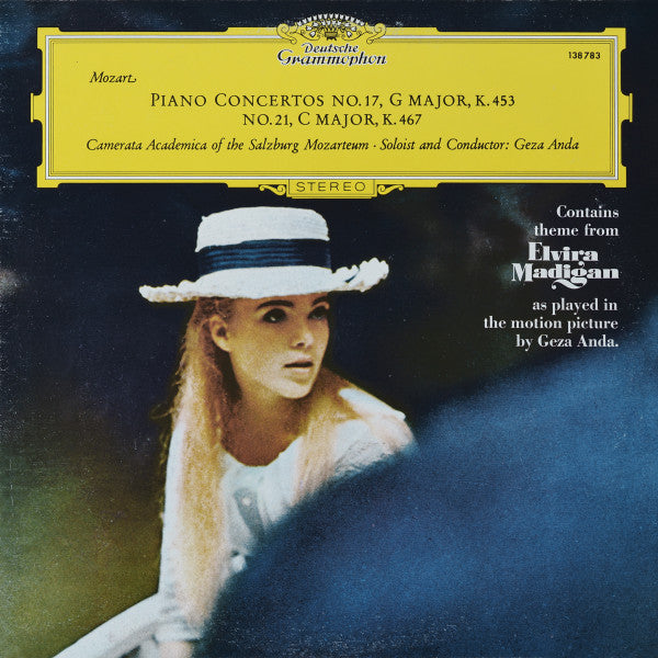 Wolfgang Amadeus Moz - Piano Concertos No.17, G Major, K.453 / No.21,