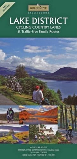 Al Churcher - Lake District : Cycling Country Lanes - New Sheet map