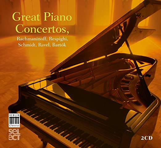 Sergei Rachmaninov - Great Piano Concertos Rachmaninoff Respighi Schmidt