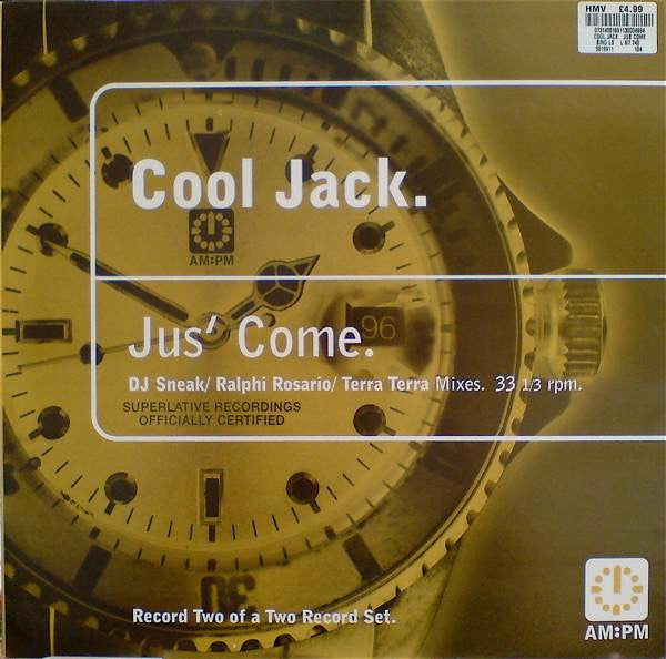 Cool Jack - Jus' Come - Used Vinyl Record 12"
