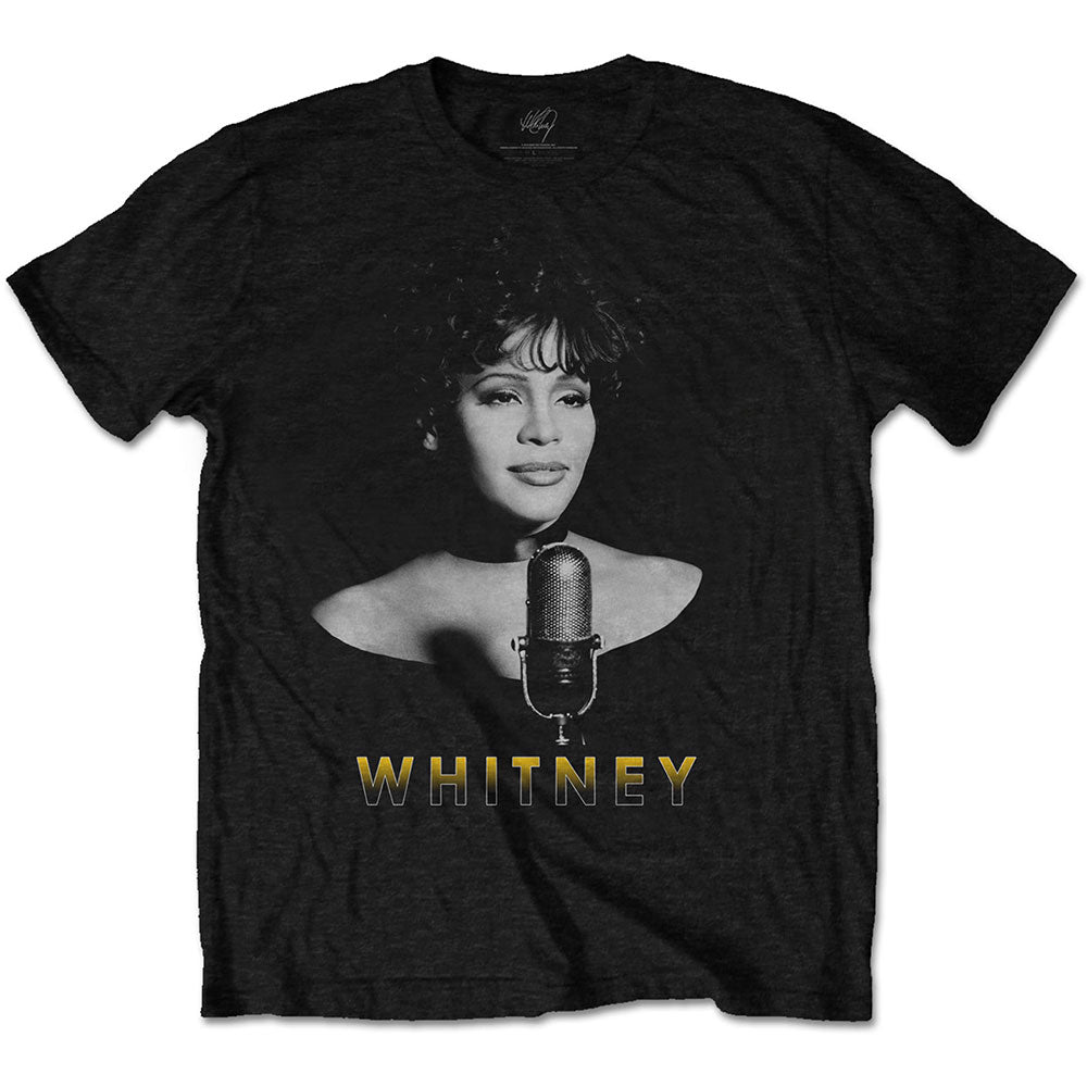 Whitney Houston - tshirt - Unisex - Short Sleeves - Medium