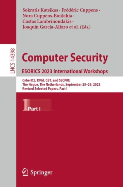 Katsikas - Computer Security. ESORICS 2023 International Workshops   C