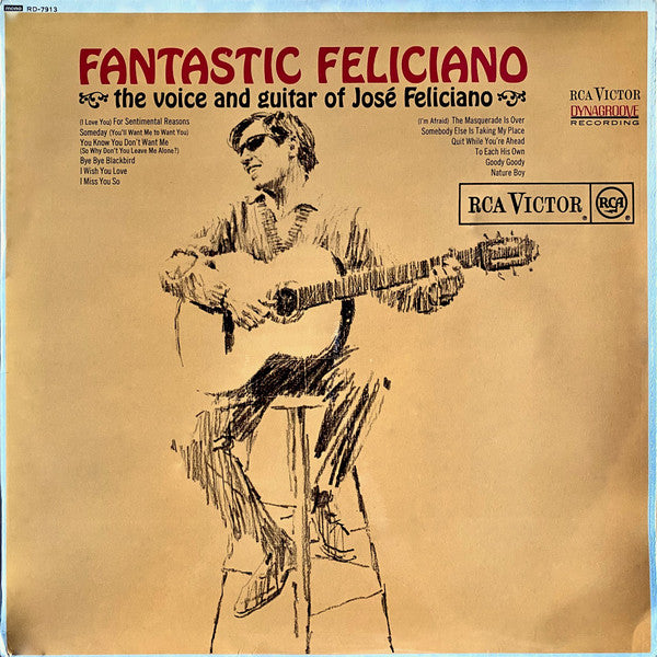 Jose Feliciano - Fantastic Feliciano - The Voice And Guitar Of - Use