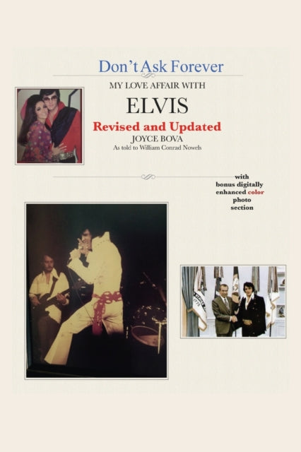 Bova - Don't Ask Forever-My Love Affair With Elvis - New paperback or