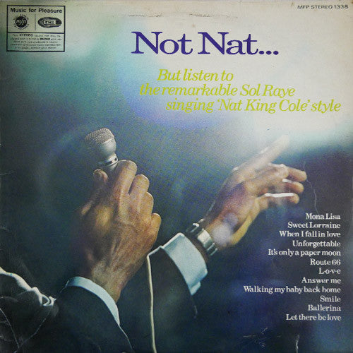 Sol Raye - Not Nat - Used Vinyl Record