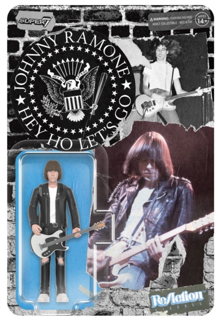 JOHNNY RAMONE - Reaction Figures -  (White Shirt) - Figurine