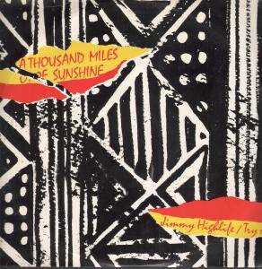 A Thousand Miles Of - Jimmy Highlife - Used Vinyl Record 7"
