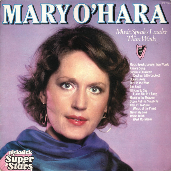 Mary O'Hara - Music Speaks Louder Than Words - Used Vinyl Record