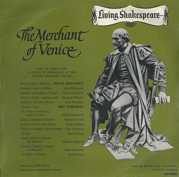 William Shakespeare - Merchant Of Venice - Used Vinyl Record
