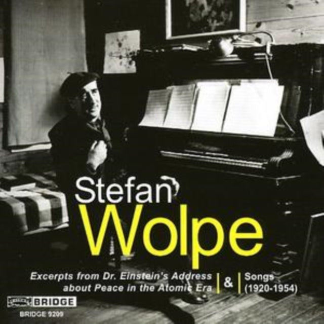 Stefan Wolpe - Songs 1920 - 54 - CD