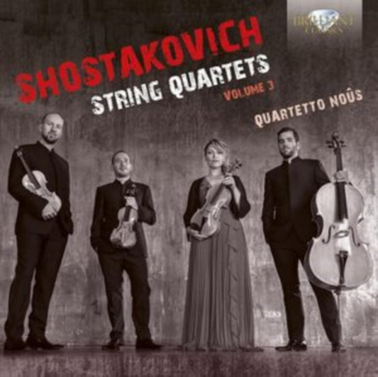 QUARTETTO NOUS - SHOSTAKOVICH STRING QUARTETS - CD