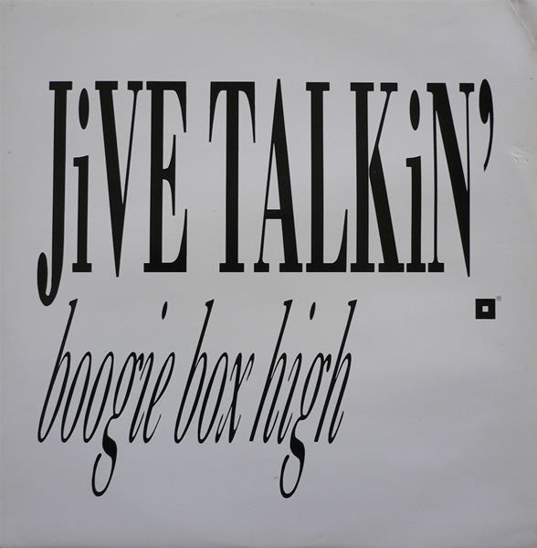 Boogie Box High - Jive Talkin' - Used Vinyl Record 12"