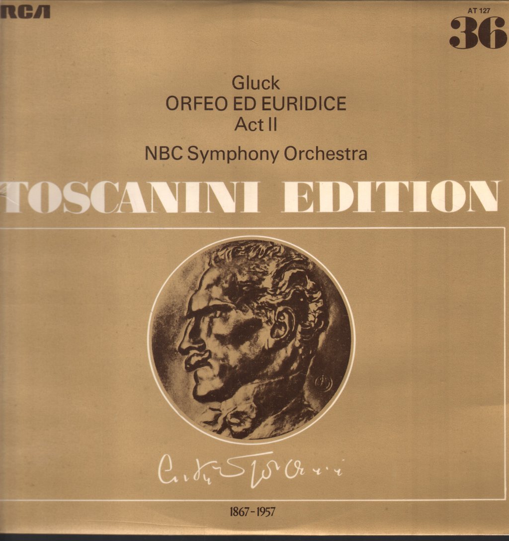 Arturo Toscanini - Orpheo Ed Euridice (Act 2) - Used Vinyl Record