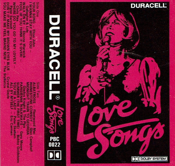 Various - Duracell Love Songs - Used Cassette