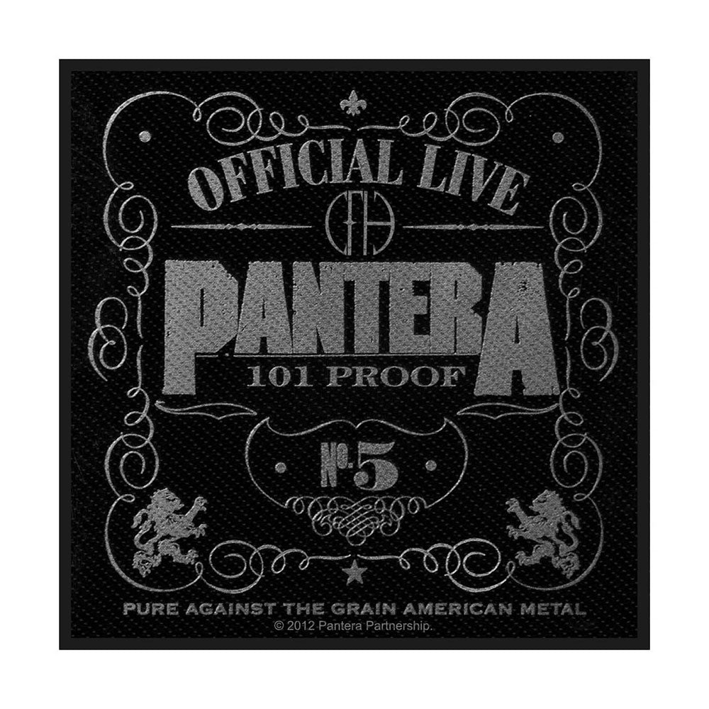 PANTERA - OFFICIAL LIVE 101% PROOF (PACKAGED) - Patch - PHM - Standard