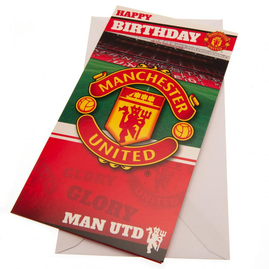 Manchester United FC - Birthday Card - New Cards & Gift Wrap