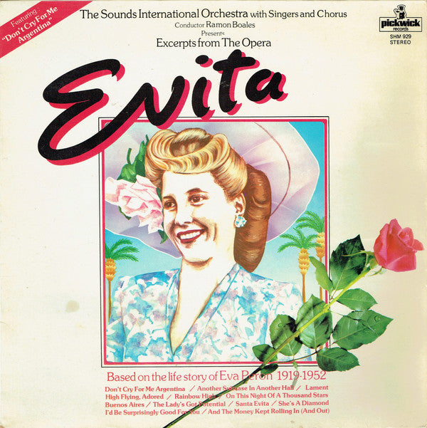 Sounds International - Evita - Used Vinyl Record