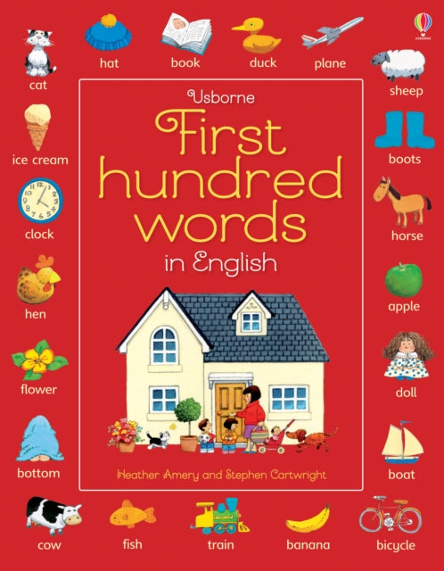 Heather Amery - First Hundred Words in English - Paperback