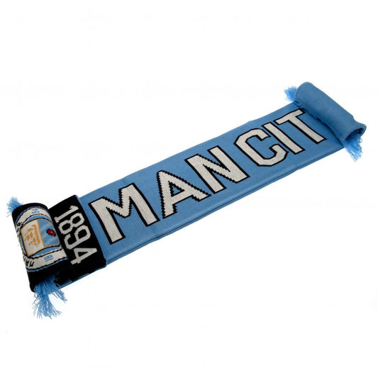 Manchester City FC - Scarf NR - Clothing - Approx 132cm x 19cm - New S