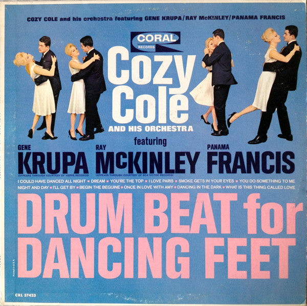 Cozy Cole All Stars - Drum Beat For Dancing Feet - Used Vinyl Record