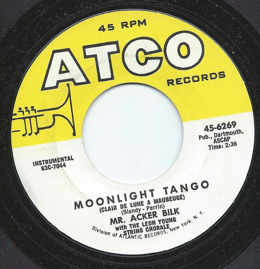 Acker Bilk - Moonlight Tango / Never Love A Stranger - Used Vinyl Rec
