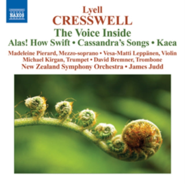 SOLOISTS:NZSO:JUDD - CRESSWELL:THE VOICE INSIDE - CD