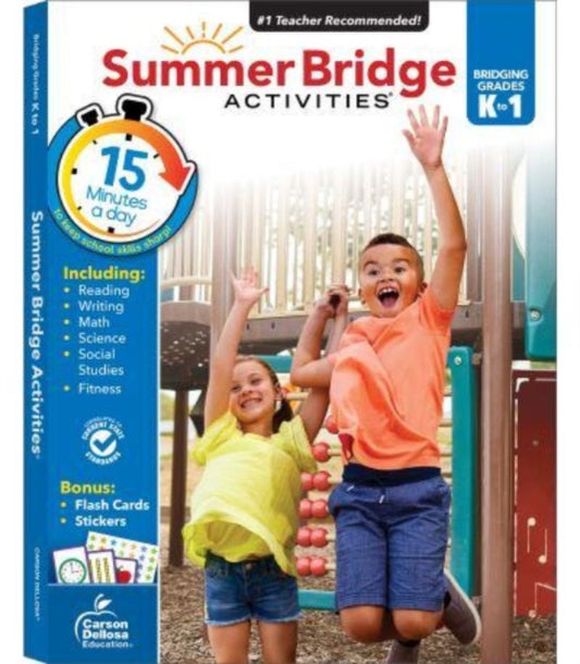 Summer Bridge Activi - Grades K to 1 - New Paperback