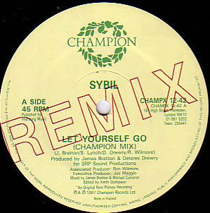 Sybil - Let Yourself Go - Used Vinyl Record 12"
