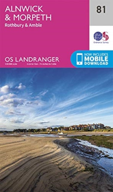 Alnwick & Morpeth : 81 - New Sheet map
