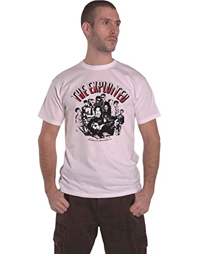 EXPLOITED - BARMY ARMY (WHI - tshirt - T Shirt - Size XL