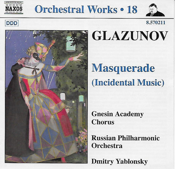 Alexander Glazunov - Masquerade (Incidental Music) - Used CD