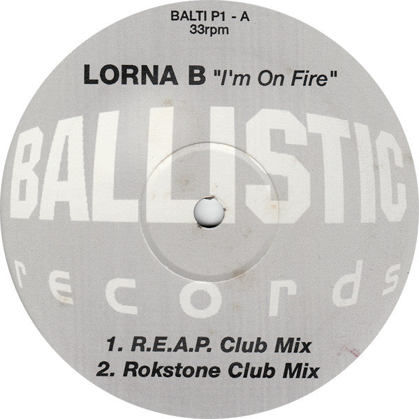 Lorna B. - I'm On Fire - Used Vinyl Record 12"