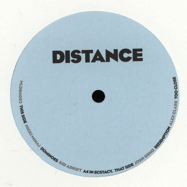 DJ Distance - Remixes - New Vinyl Record 12"